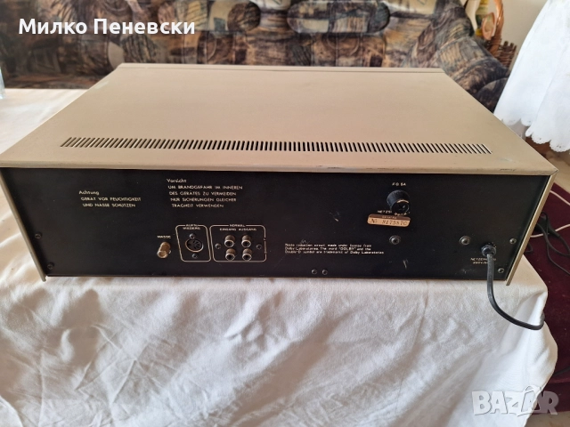 VISONIK HI FI VINTAGE STEREO CASSETTEN DECK.-8004., снимка 6 - Декове - 52690893