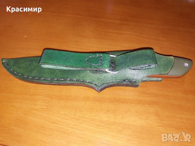 Ловен нож с кания, снимка 4 - Ножове - 44230521