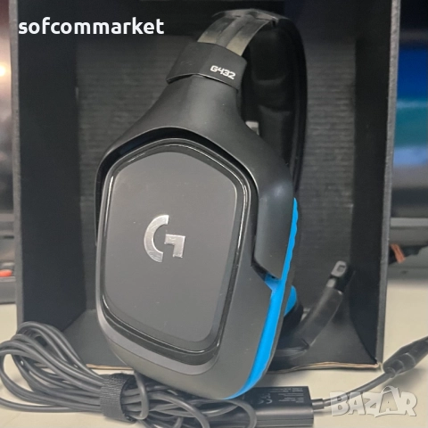 Слушалки LOGITECH G432 7.1 гейминг, снимка 2 - Слушалки и портативни колонки - 52468995