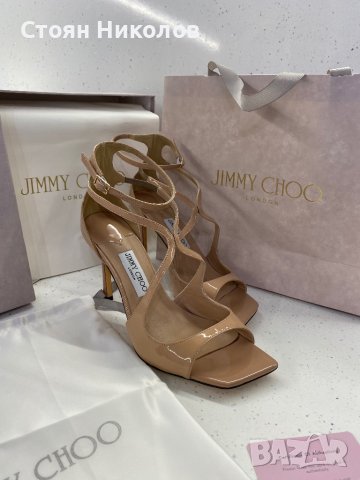 Оригинални сандали Jimmy Choo, снимка 6 - Дамски елегантни обувки - 41464743