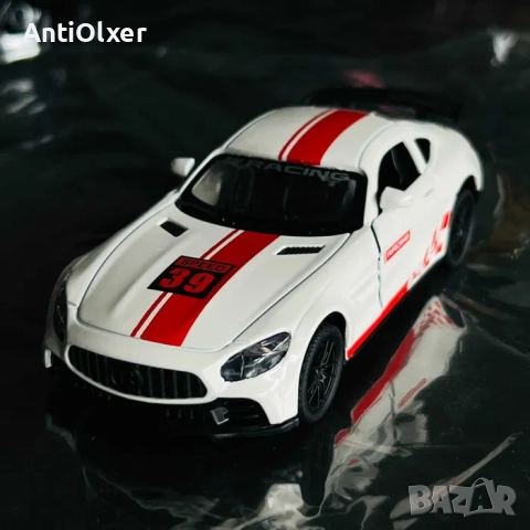 Mclaren P1 tm GTR & MERCEDES Diecast, снимка 7 - Коли, камиони, мотори, писти - 52586937
