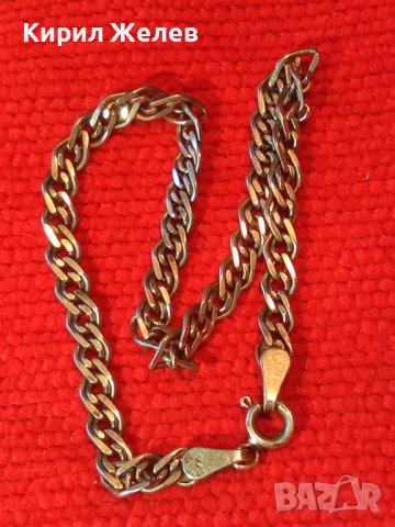 КРАСИВА СРЕБЪРНА ГРИВНА СРЕБРО 925 ЗДРАВА РЕТРО ПЛЕТКА РЪЧНА МАЙСТОРСКА ИЗРАБОТКА 38522, снимка 3 - Гривни - 41462540