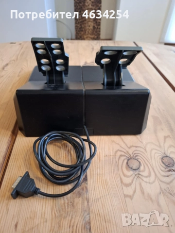 Волан с Педали Logitech Formula Force EX, снимка 6 - Джойстици и геймпадове - 52622511