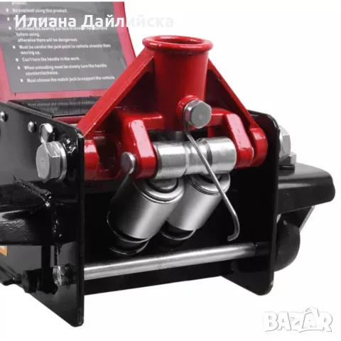 Хидравличен крик тип "Крокодил" 2.5T – 2500 кг, нисък профил, повдигане 80–359 мм., снимка 3 - Други инструменти - 56208821
