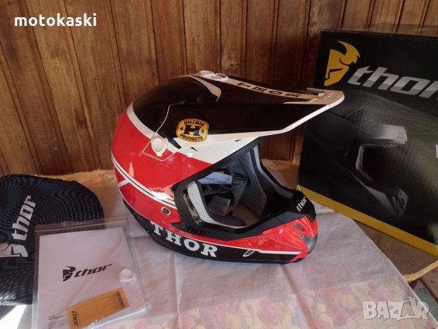 Thor Verge GP Pro мотокрос шлем каска за мотор AMA FIM, снимка 1 - Аксесоари и консумативи - 35669509