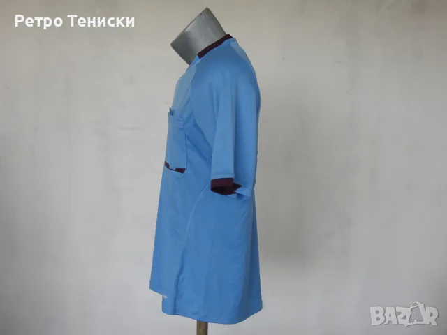 Тениска adidas — Мъже размер M Синьо (сезон 2012), снимка 2 - Тениски - 56319288