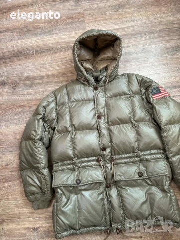 Оригинана мъжка пухена парка Polo Ralph Laruen  Limited Edition Sportsman Down USA Expedition RARE P, снимка 5 - Якета - 53799709