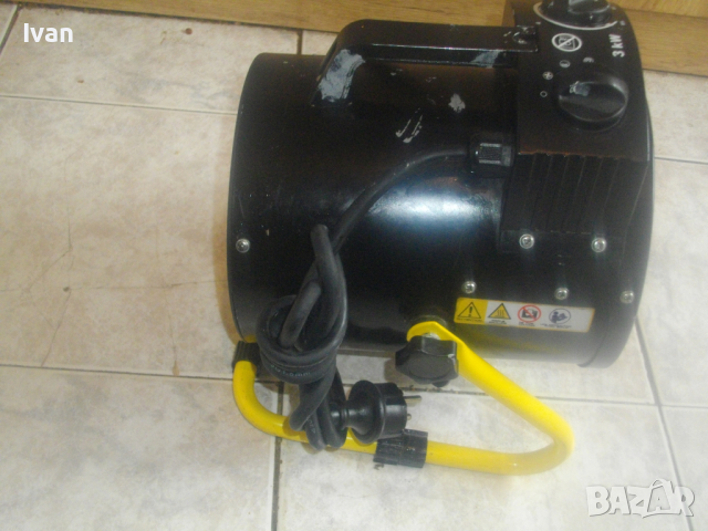 3KW 3000W Голям Строителен Отоплител-AXELAIR FRANCE-Почти Нов-ОТЛИЧЕН-За Изсушаване Мазилки-3,2кг, снимка 18 - Други инструменти - 44793573