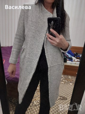 сиво палто s. oliwer, снимка 7 - Палта, манта - 42563921