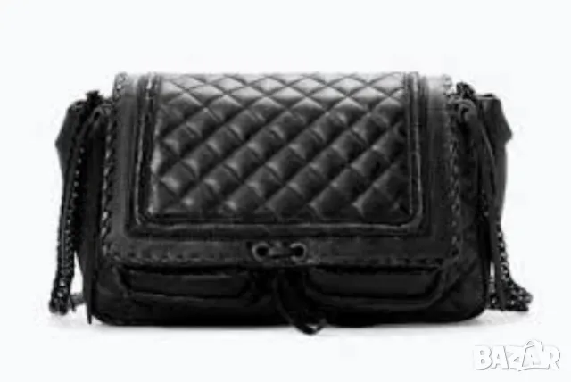 Луксозна чанта ZARA WOMAN от говежда кожа