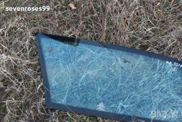 Стъкло фикс задно ляво Мерцедес Екласа S210 MB Eclass комби2000, снимка 3 - Части - 48581369