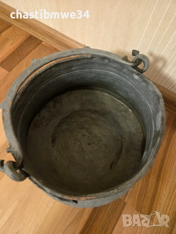 Медно менче, снимка 4 - Антикварни и старинни предмети - 53664695