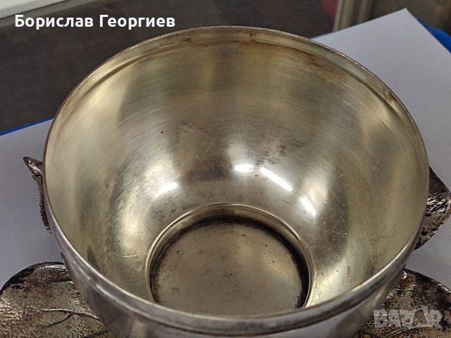 Стара захарница WMF посребрена ябълка, снимка 5 - Колекции - 40484897