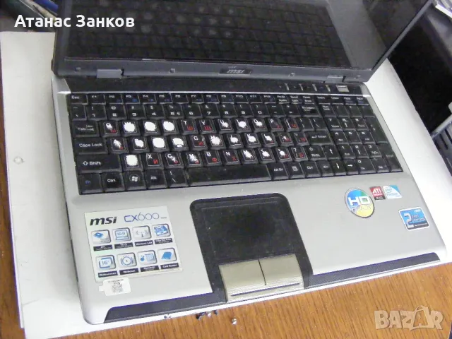 Работещ лаптоп за части MSI CX600 MS-1682, снимка 1