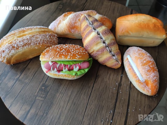 Изкуствени хлебчета за декорация , снимка 8 - Декорация за дома - 35830236