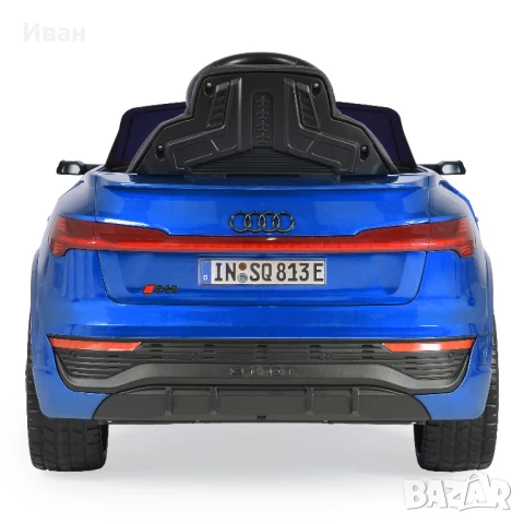 ПРОМОЦИЯ ДО 24.12!НОВО!Акумулаторен джип Audi SQ8 BLUE с 12V батерия,EVA гуми, снимка 6 - Електрически играчки - 51361757
