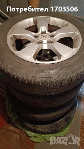 Джанти с гуми 225 60 18 за Opel , снимка 5 - Гуми и джанти - 50845550