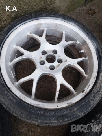 Джанти Borbet 18 5x100 8j ET 35, снимка 3 - Гуми и джанти - 52366462