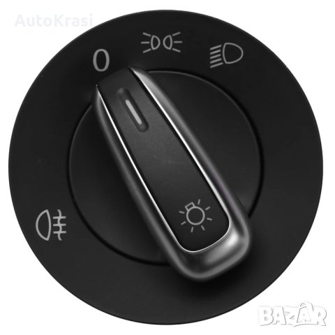 Ключ за светлини VW GOLF 5,6 , PASSAT B6, CADDY, JETTA - C00080