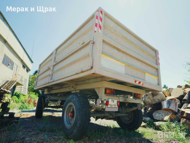 РЕМАРКЕ РСД - 4 ТОНА , снимка 2 - Ремаркета - 52655264