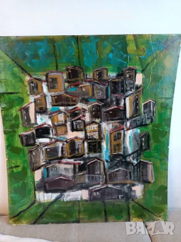 Голяма маслена картина , снимка 1