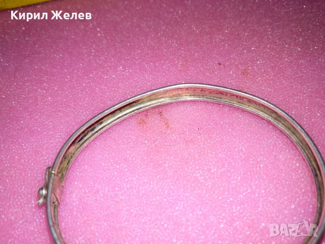 СТАРИННА МАЙСТОРСКА ЗВЕЗДОВИДНО РЪЧНО ОРНАМЕНТИРАНА СРЕБЪРНА ГРИВНА СРЕБРО ВИСОКА ПРОБА 13636, снимка 8 - Антикварни и старинни предмети - 44394500