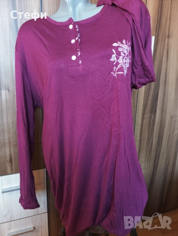 Дамска пижама Вискоза 3XL, снимка 4 - Пижами - 51089349
