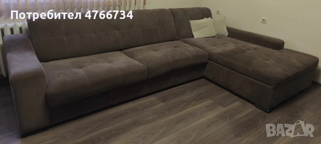 Ъглов диван с функция за сън , снимка 2 - Дивани и мека мебел - 53849510