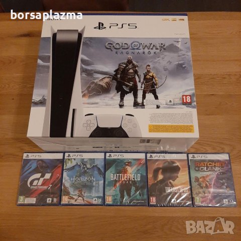 Ново !!! Конзола Sony Playstation 5 God of War + PS5 ПАКЕТ С ИГРИ, снимка 15 - PlayStation конзоли - 39077561