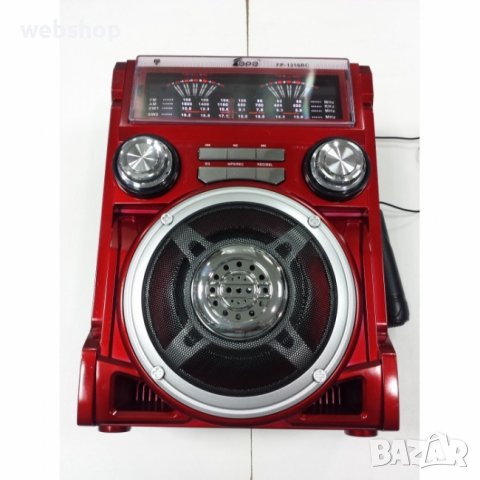 MP3 АКУМУЛАТОРНА УРЕДБА С МИКРОФОН EPE FP-1316RC, снимка 1