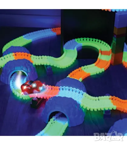 M a g i c T r a c k s Детска светеща писта 220 части, снимка 3 - Други - 50381249