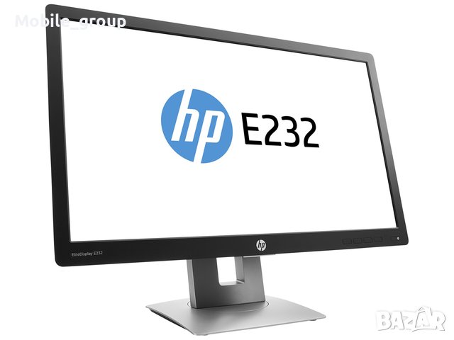 -Монитор HP E232 23-инча​, втора употреба., снимка 2 - Монитори - 42191208