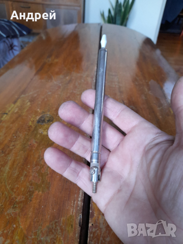 Стара телескопична антена за радио,радиоприемник #4, снимка 2 - Други ценни предмети - 44621605