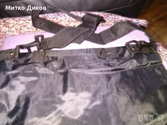 Чанта за през рамо нова промазан плат на Офис Суперстор лаптоп таблет 390х280х65мм, снимка 3 - Чанти - 44375269