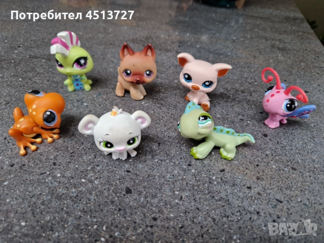 Пластмасови фигурки Литъл пет шоп, снимка 3 - Фигурки - 52315360