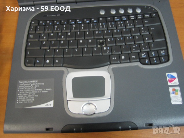Лаптоп Acer TravlMate 661LCi, снимка 2 - Части за лаптопи - 36218287