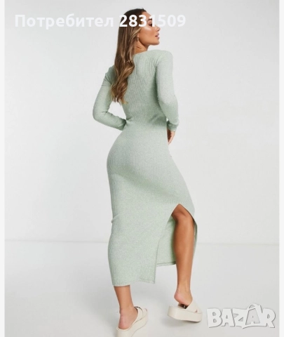 Плетена Рокля NaKd - XS Нова с етикет, снимка 4 - Рокли - 52287470
