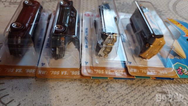 Hot wheels 70 vs 90 4 бр, снимка 6 - Колекции - 52676208