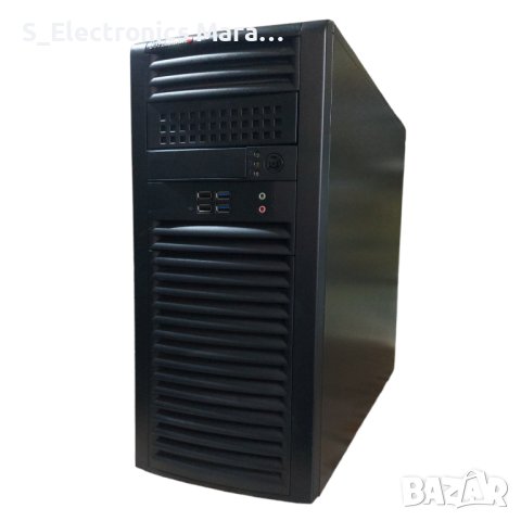 Сървър Supermicro, 2хXeon, 64GB RAM, 4TB вътрешна памет, NVIDIA, снимка 2 - Работни компютри - 44381172