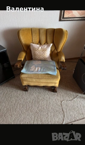 Винтдидж комплект 50/60 години, снимка 4 - Дивани и мека мебел - 53561457