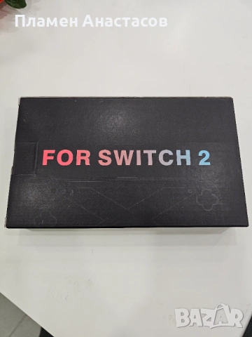 Nintendo Switch 2 Grip Case – тънък защитен кейс с X-pattern дизайн за конзола и Joy-Cons, черен, снимка 11 - Аксесоари - 53508660