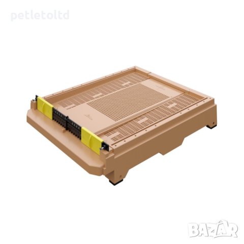 Пластмасово дъно с прашецоуловител, тавичка и чекмедже за 10-рамков кошер Модел Apimaye 