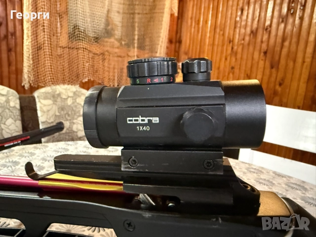 Арбалет с бързомер, снимка 3 - Лъкове и арбалети - 52958244