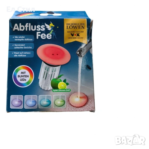 Дренажен капак с аромат и LED светлина, снимка 3 - Други стоки за дома - 53589971