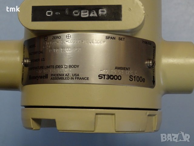 Трансмитер на налягане Honeywell STG 170G-A10-6056, снимка 5 - Резервни части за машини - 34162315