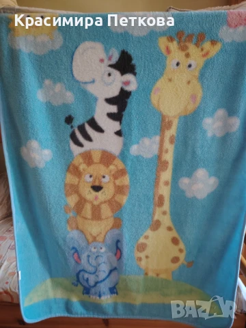 Мекичко и красиво детско одеало , снимка 3 - Спално бельо и завивки - 50704776