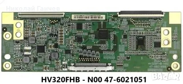 T-Con HV320FHB-N00 47-6021051, снимка 2 - Телевизори - 48838093
