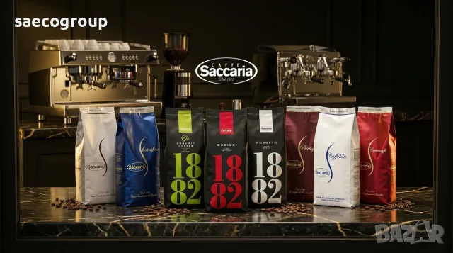 Италианско премиум кафе на зърна Caffe Saccaria Extrafino, снимка 3 - Други - 55927279