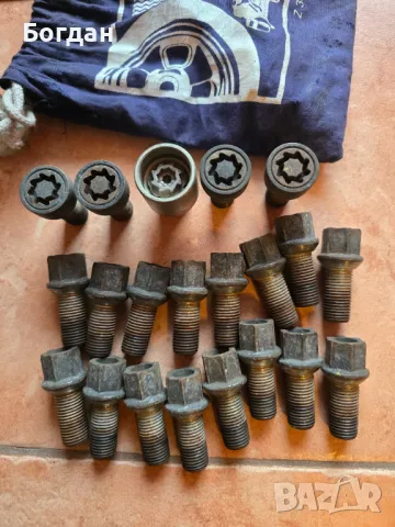 Пълен Комплект болтове Audi VW Seat Scoda със секретни болтове 