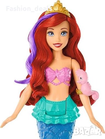 Нова кукла-русалка Ариел детска играчка Disney Princess HPD43 подарък, снимка 5 - Кукли - 41958608